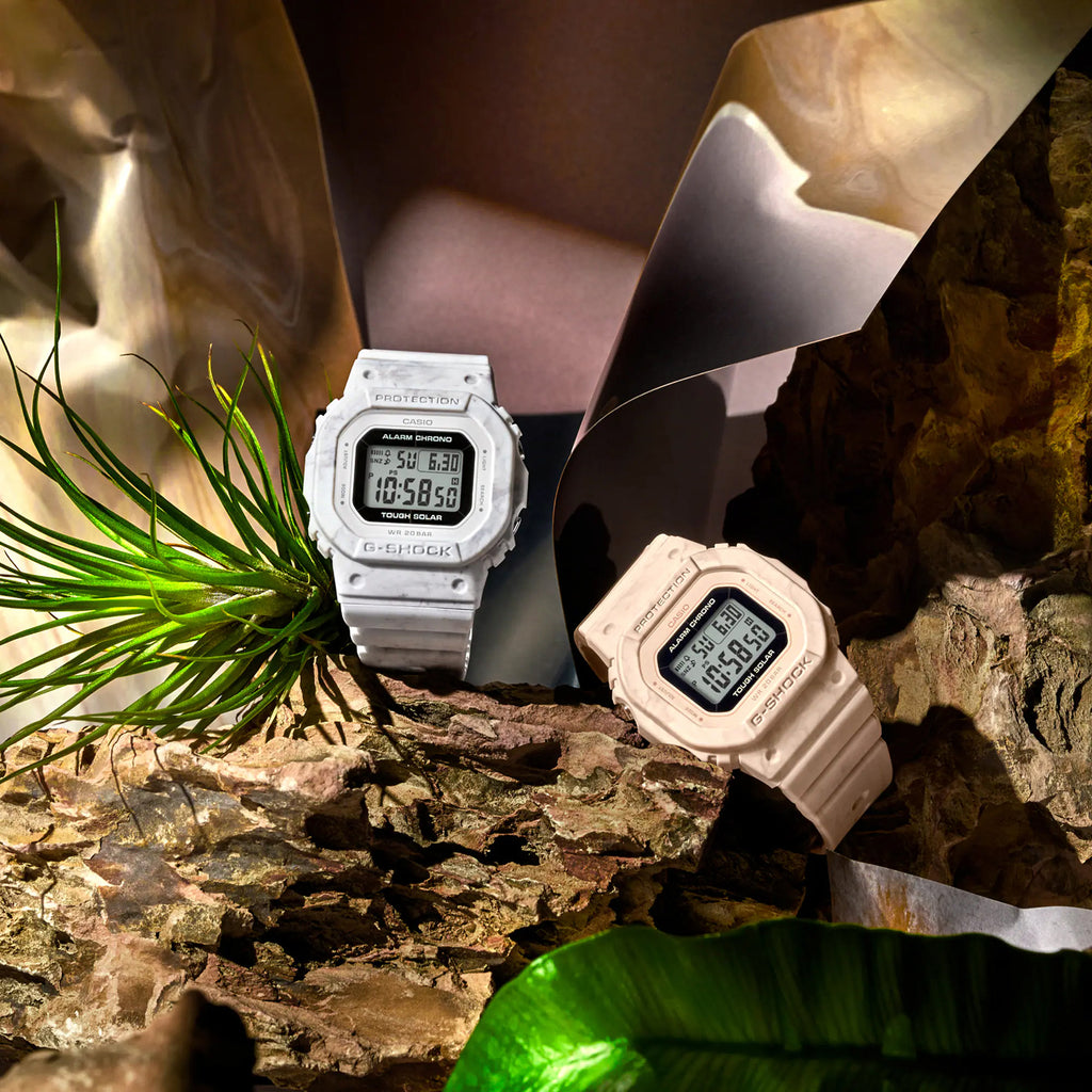 G-Shock Women Quartz Pink Dial Digital Resin Watch G1576