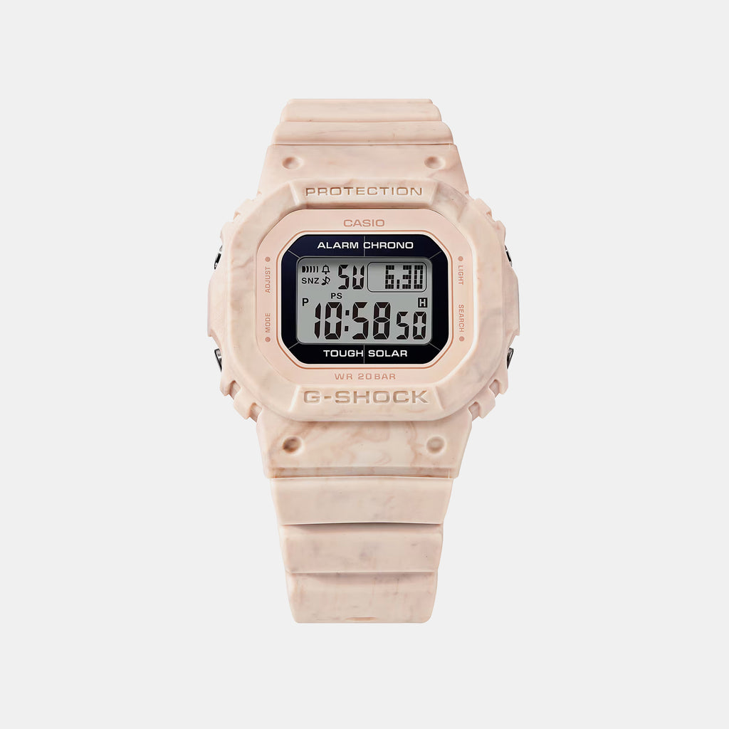 G-Shock Women Quartz Pink Dial Digital Resin Watch G1576