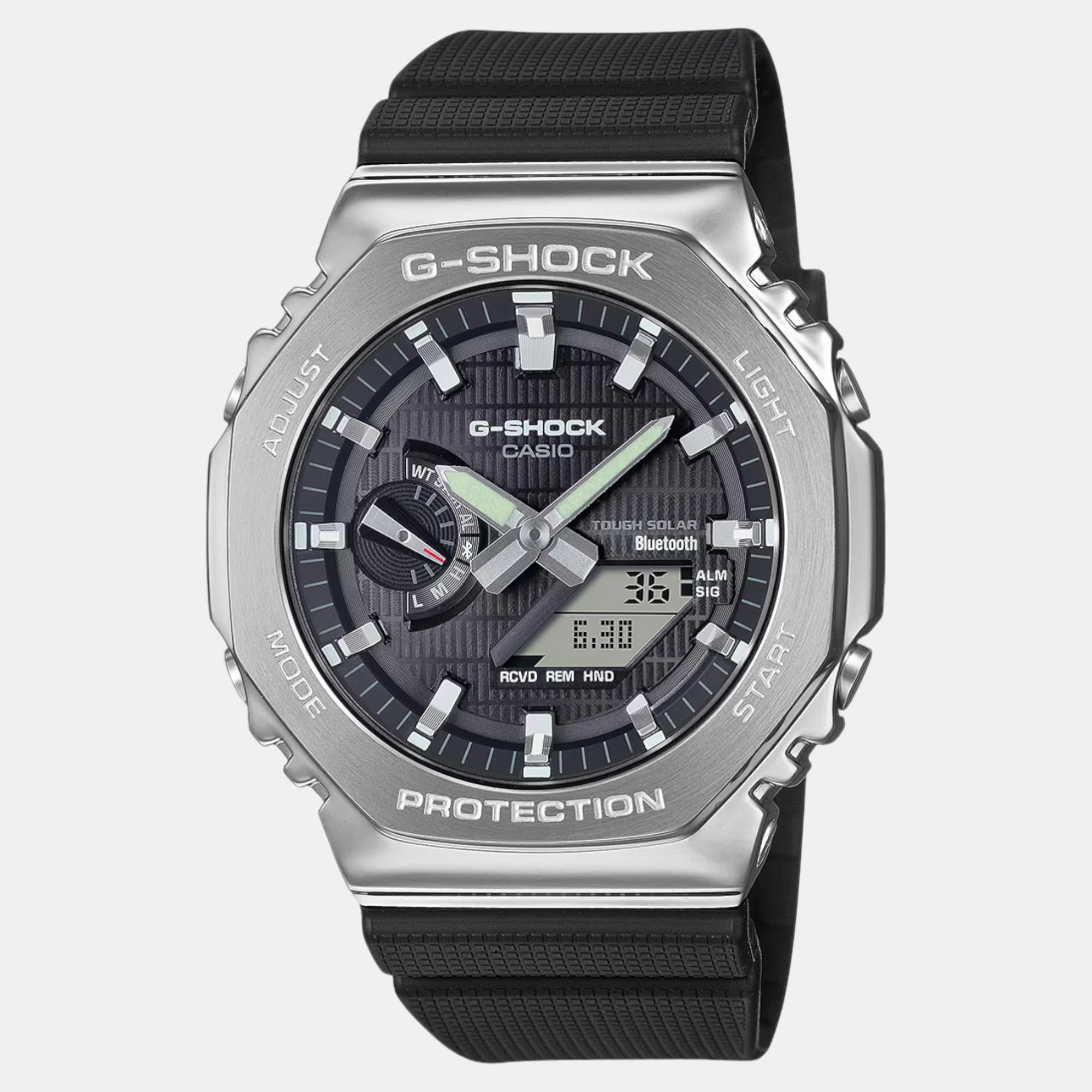 G-Shock Men Quartz Black Dial Analog-Digital Resin Watch G1581