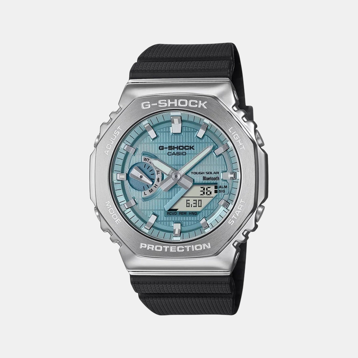 G-Shock Men Quartz Blue Dial Analog-Digital Resin Watch G1582 - Image 1