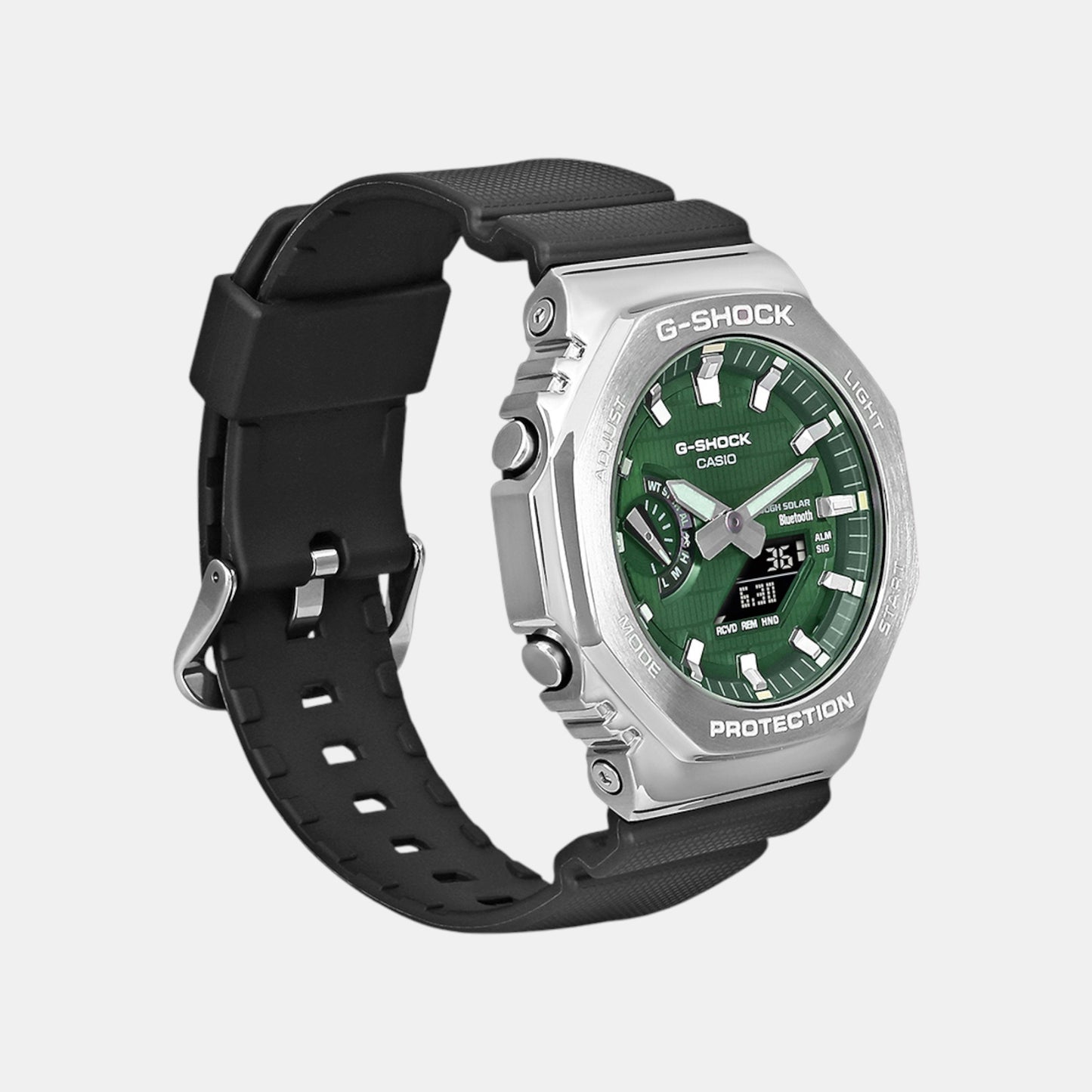 G-Shock Men Quartz Green Dial Analog-Digital Resin Watch G1583