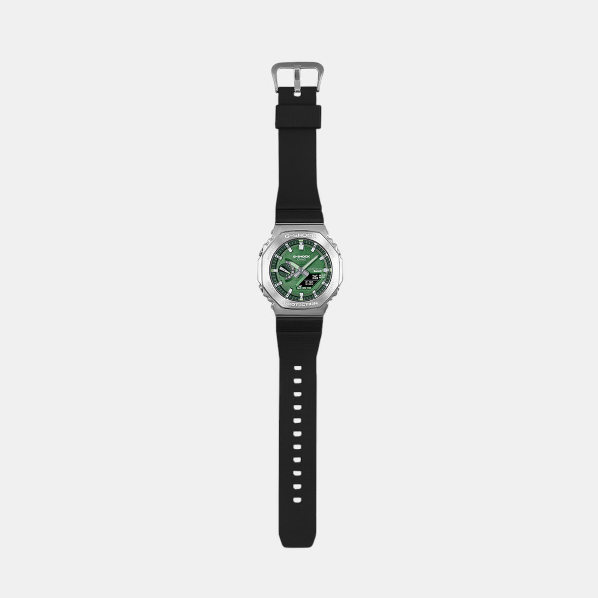 G-Shock Men Solar Green Dial Analog-Digital Resin Watch G1583