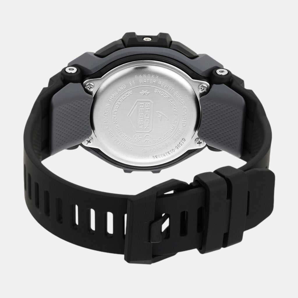 G-Shock Men Quartz Black Dial Digital Resin Watch G1586