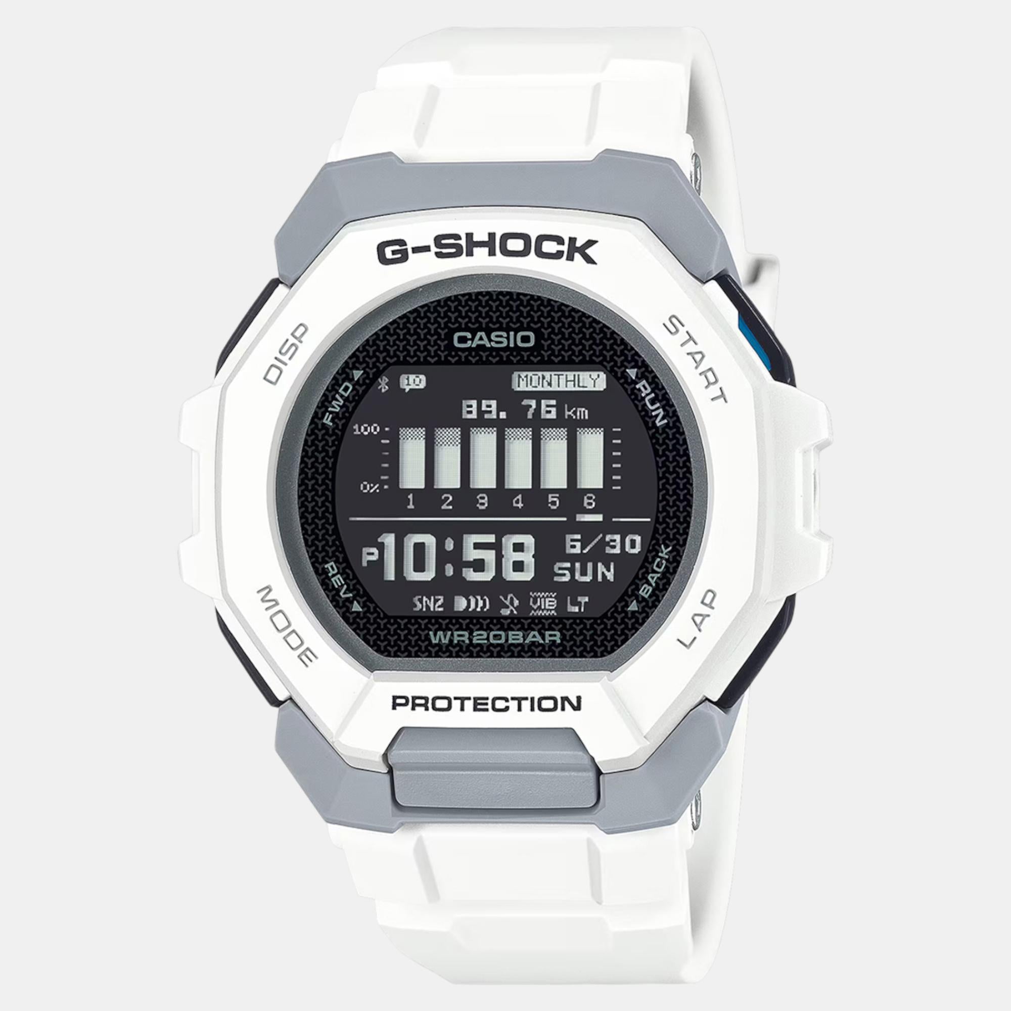 G-Shock Men Quartz Black Dial Digital Resin Watch G1587