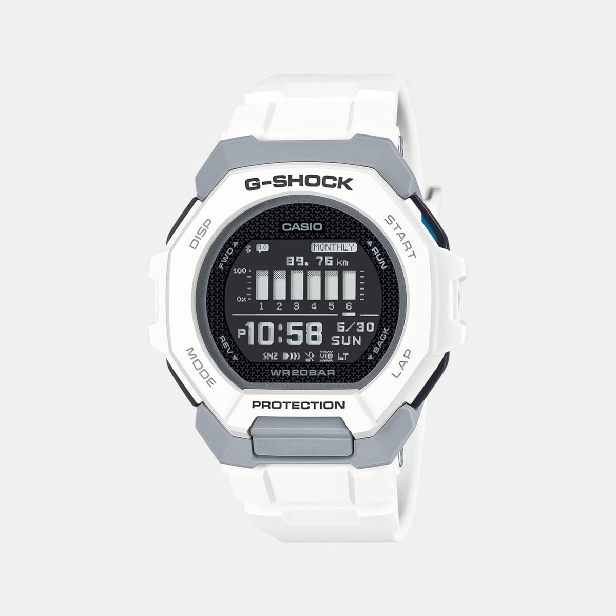 G-Shock Men Quartz Black Dial Digital Resin Watch G1587