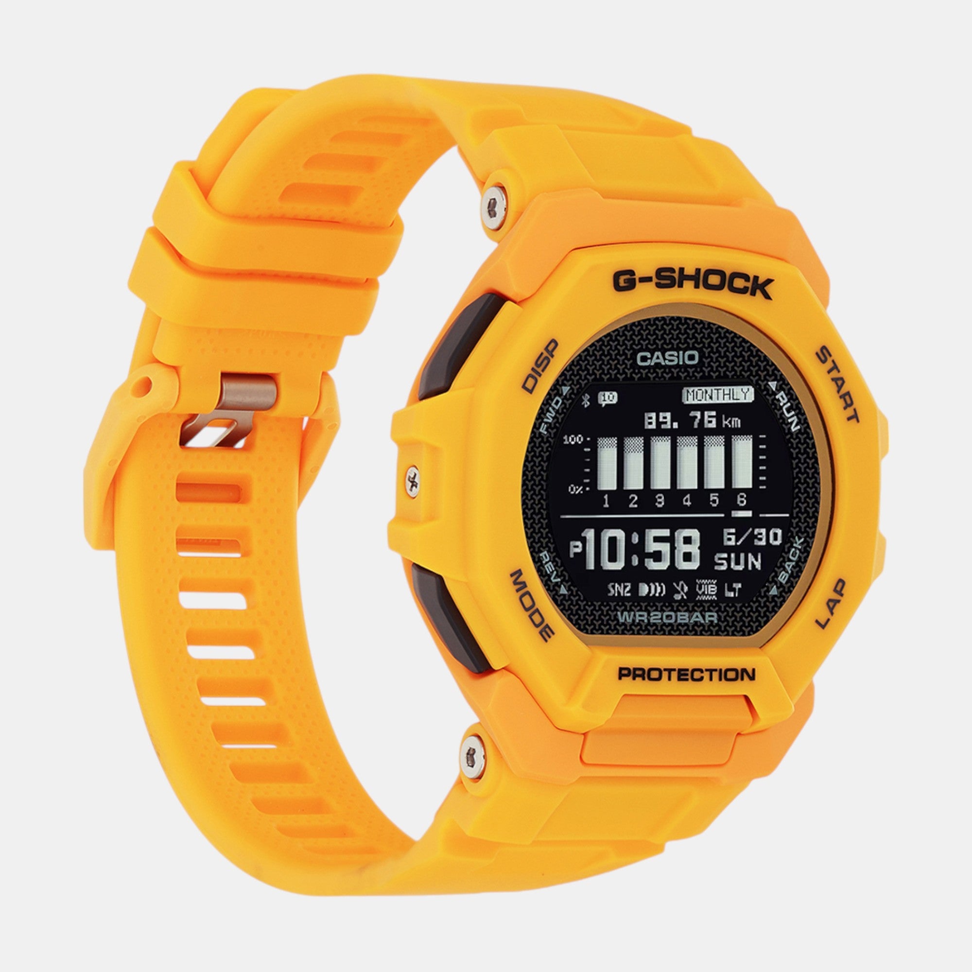 G-Shock Men Quartz Black Dial Digital Resin Watch G1588