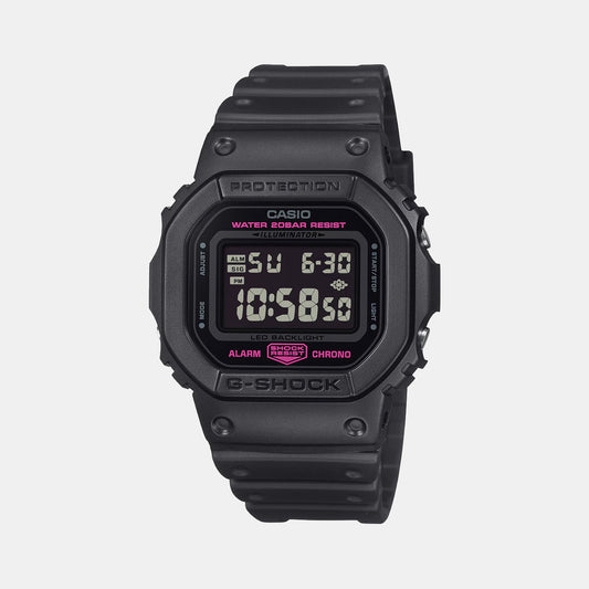 G-Shock Men Quartz Black Dial Digital Resin Watch G1590
