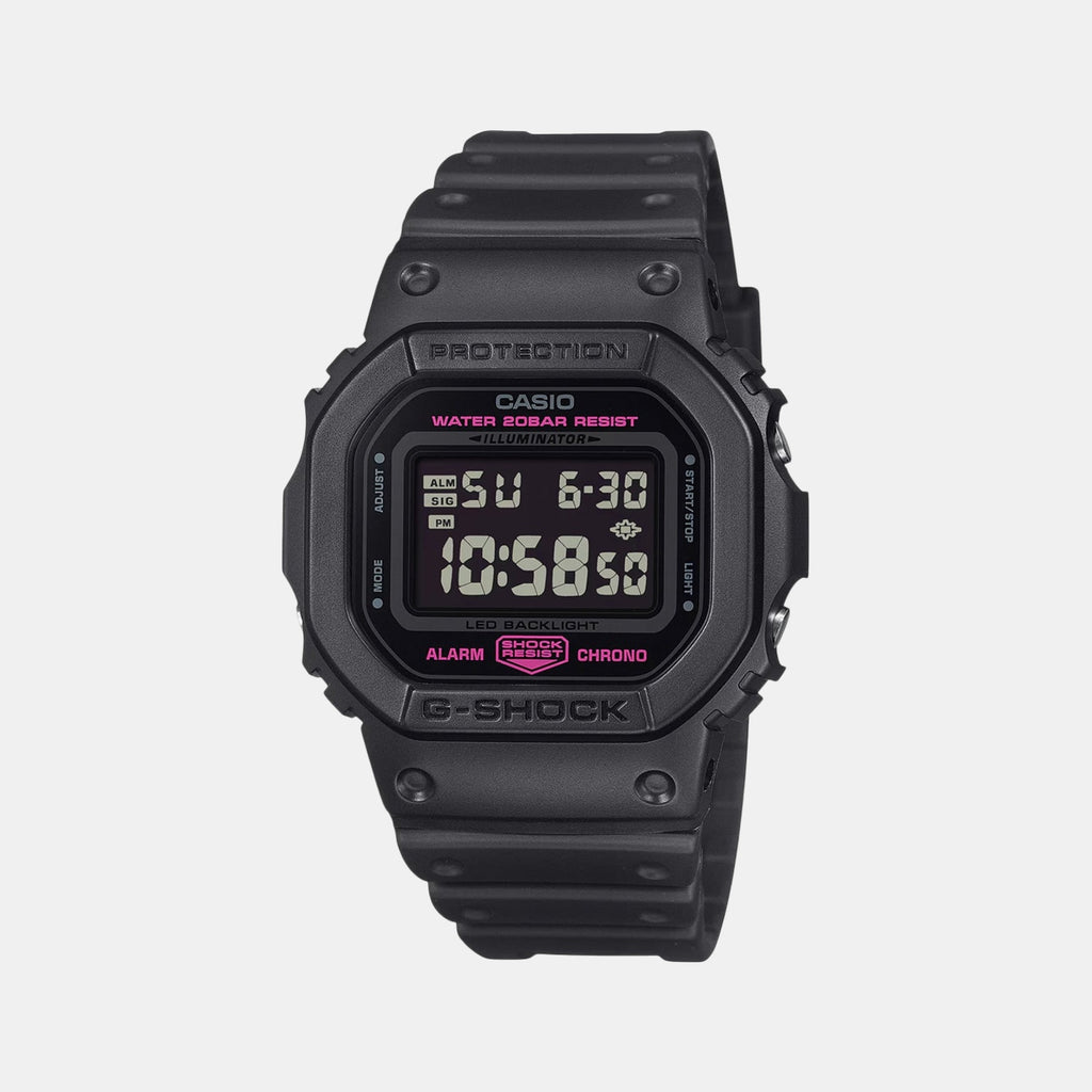 G-Shock Men Quartz Black Dial Digital Resin Watch G1590