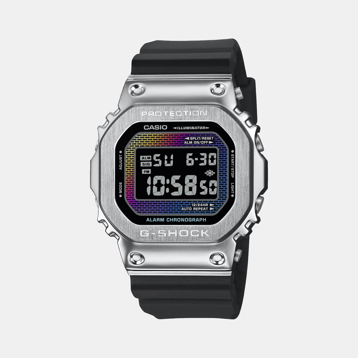 G-Shock Men Quartz Multi-Colour Dial Digital Resin Watch G1591