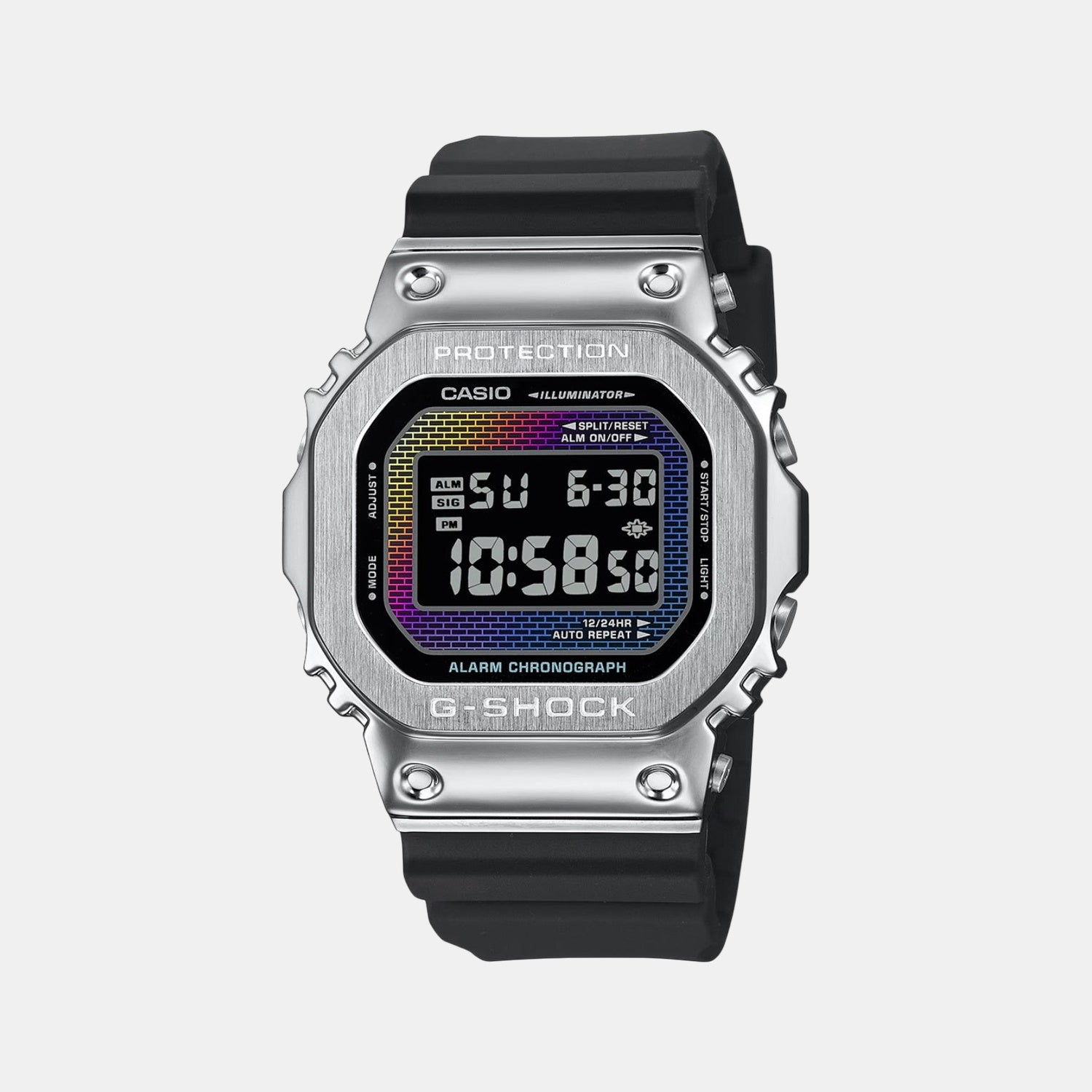 G-Shock Men Quartz Multi-Colour Dial Digital Resin Watch G1591