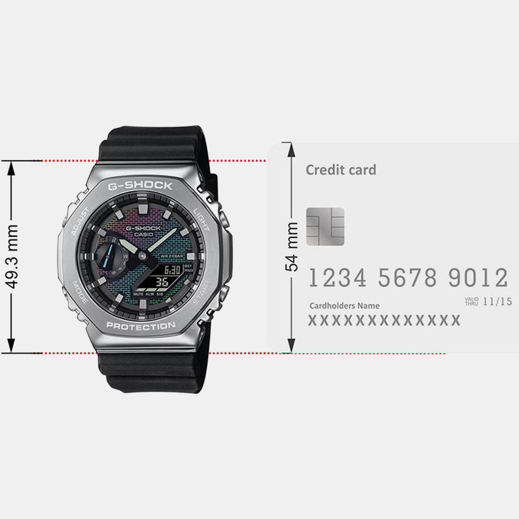 G-Shock Men Quartz Multicolour Dial Analog-Digital Resin Watch G1592