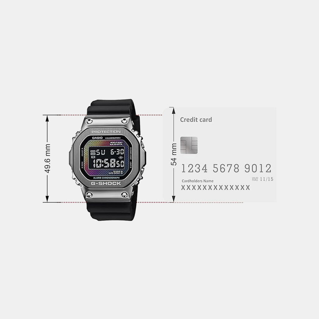 G-Shock Men Quartz Multicolour Dial Digital Resin Watch G1593