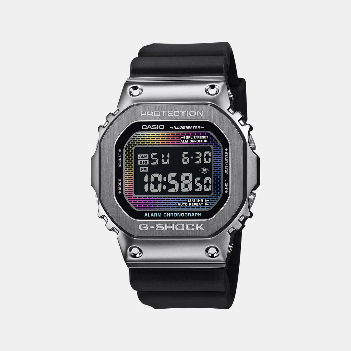G-Shock Men Quartz Multicolour Dial Digital Resin Watch G1593