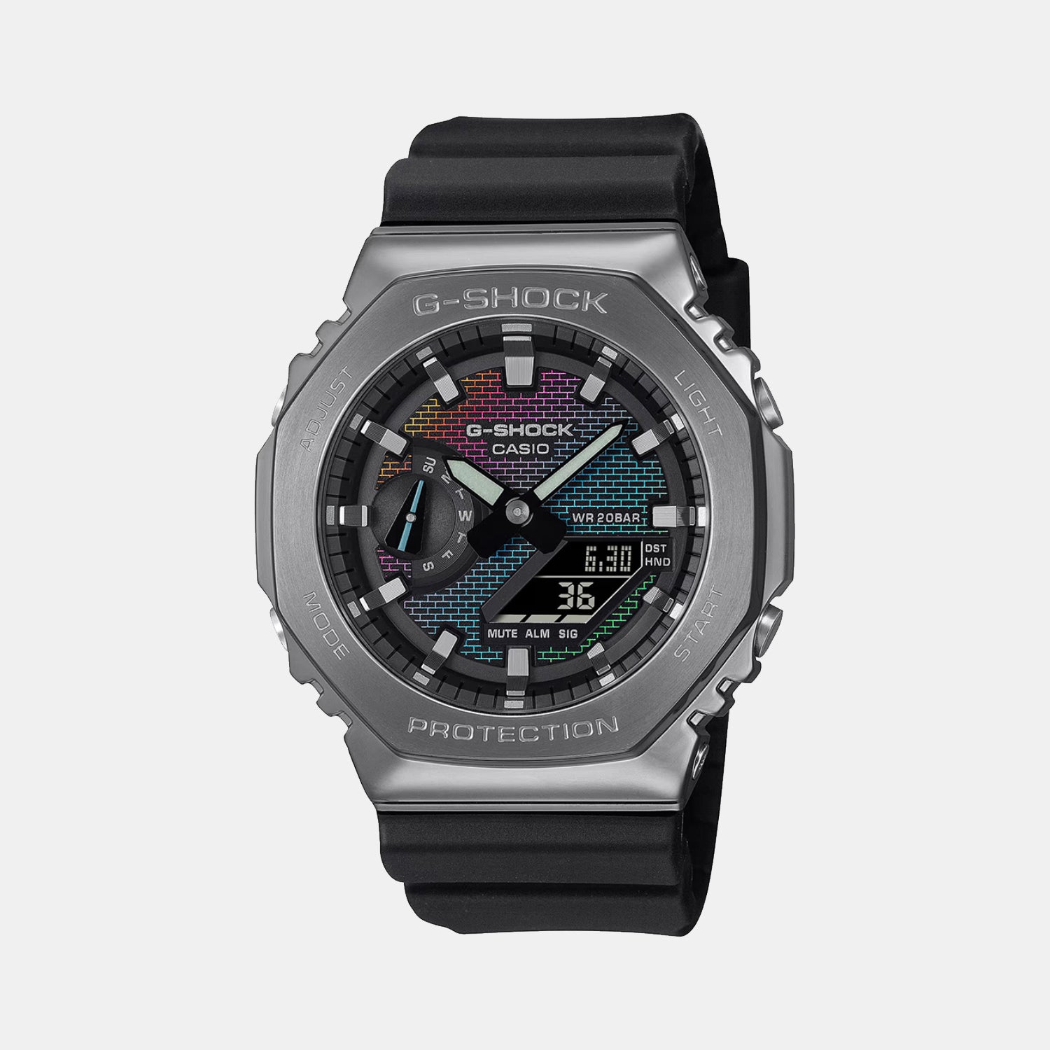 G-Shock Men Quartz Multi-Colour Dial Analog-Digital Resin Watch G1594