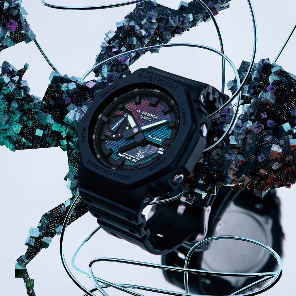 G-Shock Men Quartz Multicolour Dial Analog-Digital Resin Watch G1596