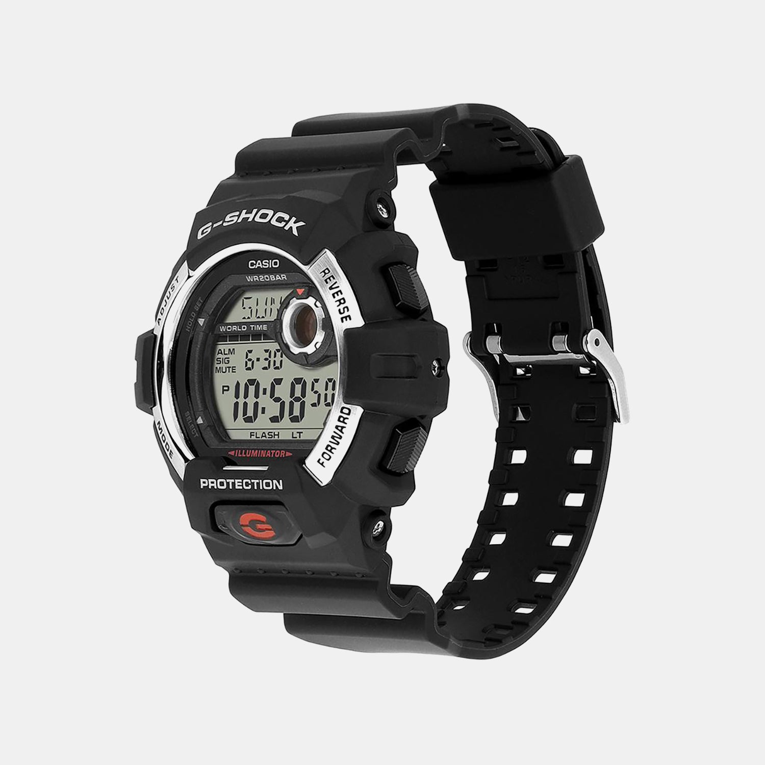 G-Shock Men Quartz Black  Dial Digital Resin Watch G1597