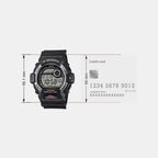 G-Shock Men Quartz Black  Dial Digital Resin Watch G1597