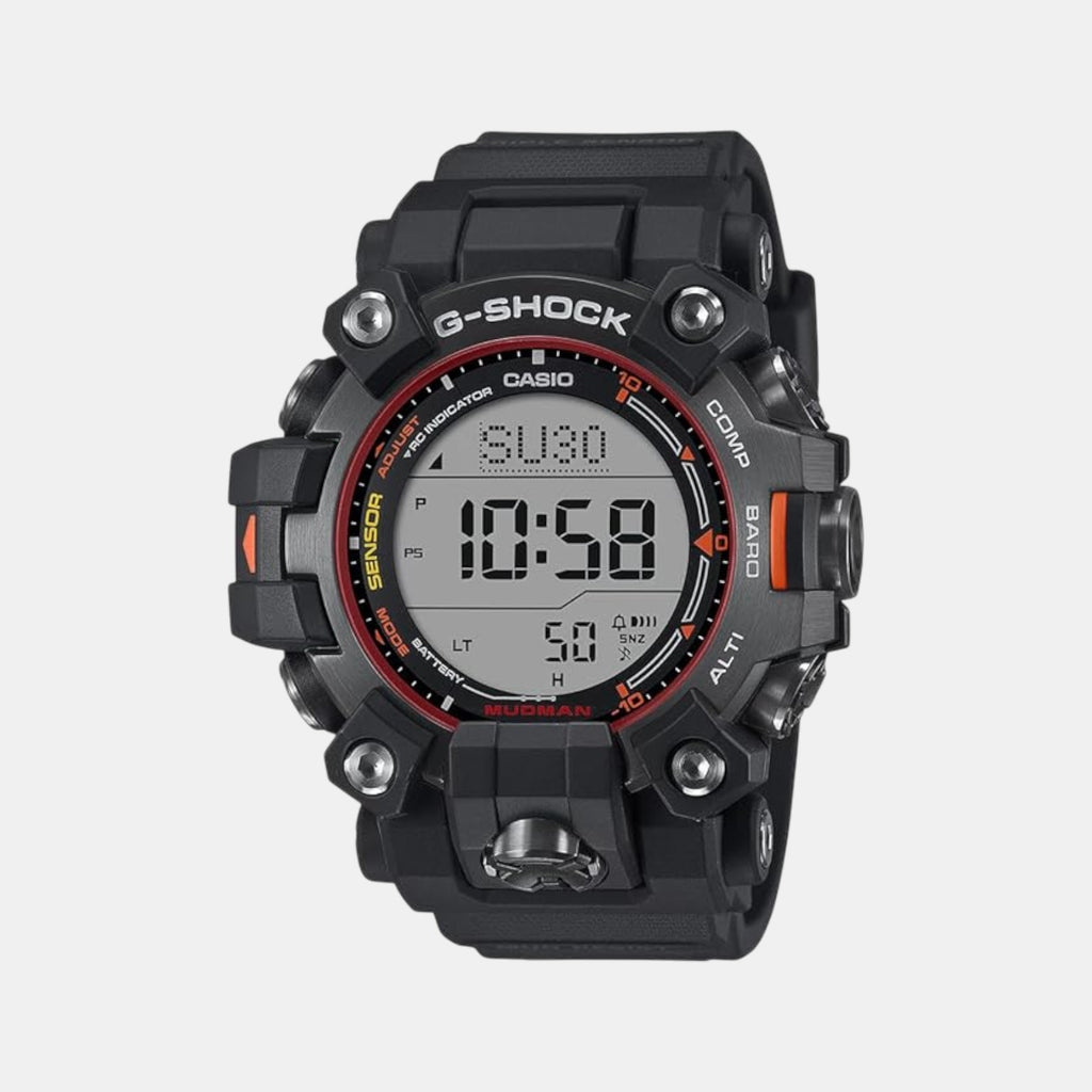 G-Shock Men Quartz Black Dial Digital Resin Watch G1599