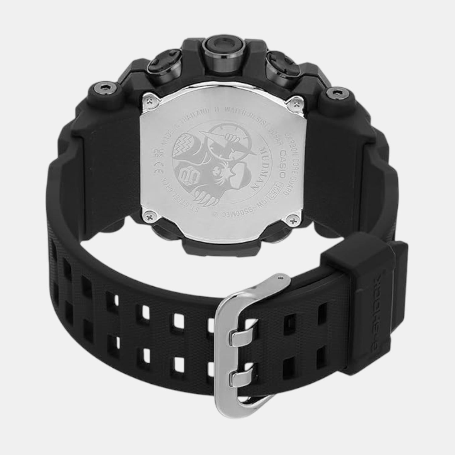 G-Shock Men Quartz Black Dial Digital Resin Watch G1599