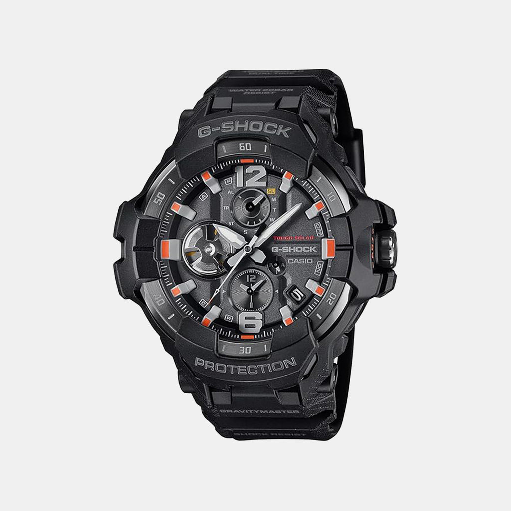 G-Shock Men Solar Grey Dial Analog-Digital Resin Watch G1600