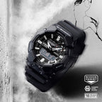 G-Shock Men Quartz Black Dial Analog-Digital Resin Watch G1601