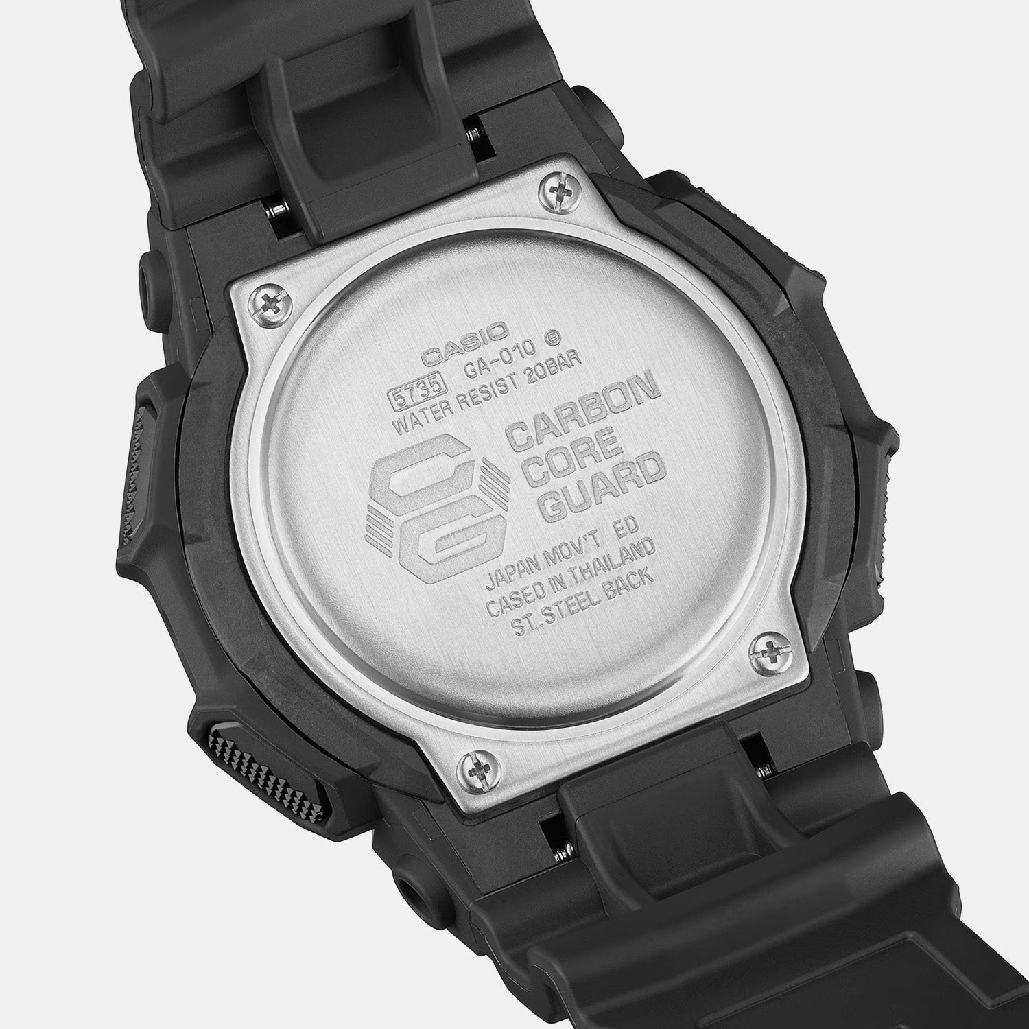 G-Shock Men Quartz Black Dial Analog-Digital Resin Watch G1601