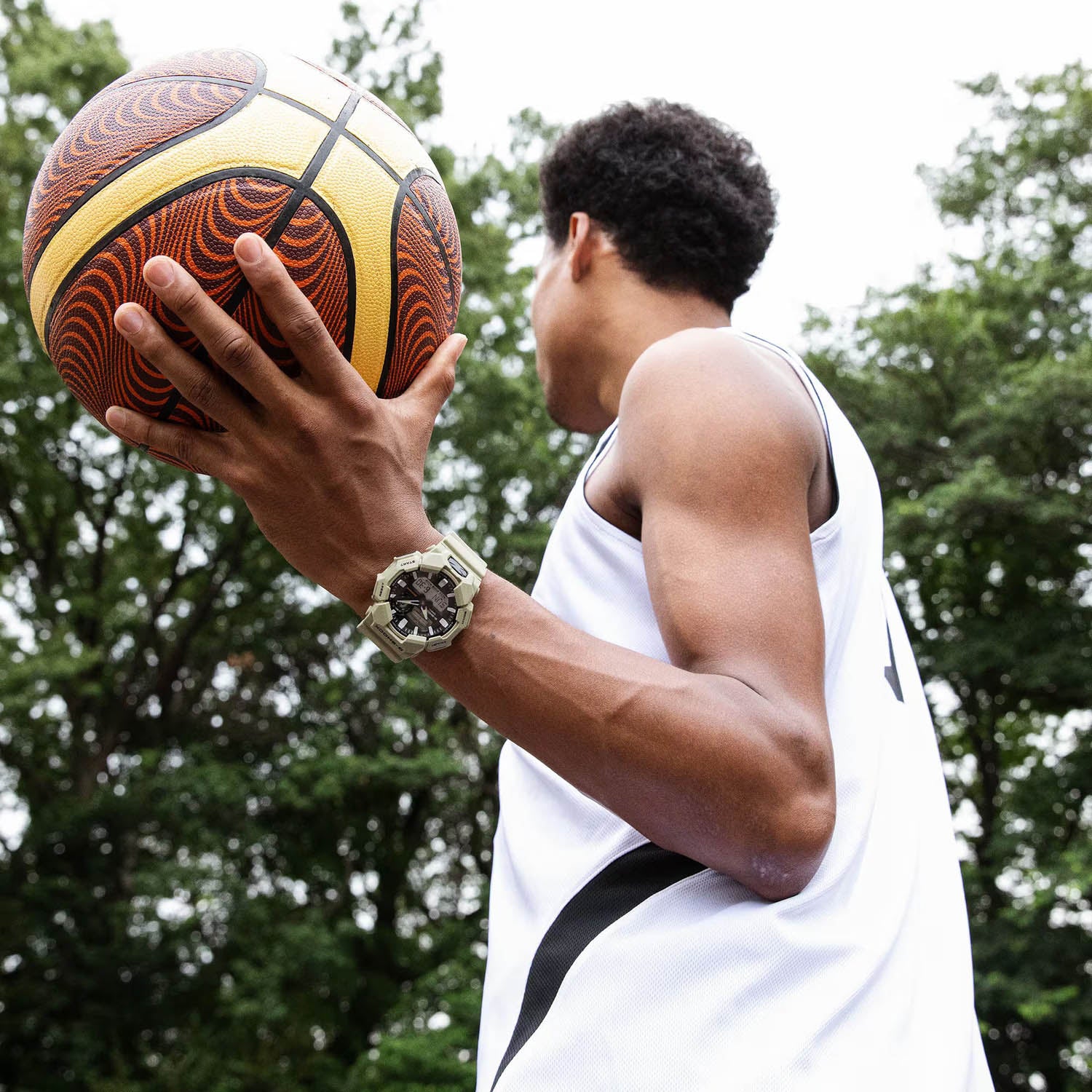 G-Shock Men Quartz Black Dial Analog-Digital Resin Watch G1603