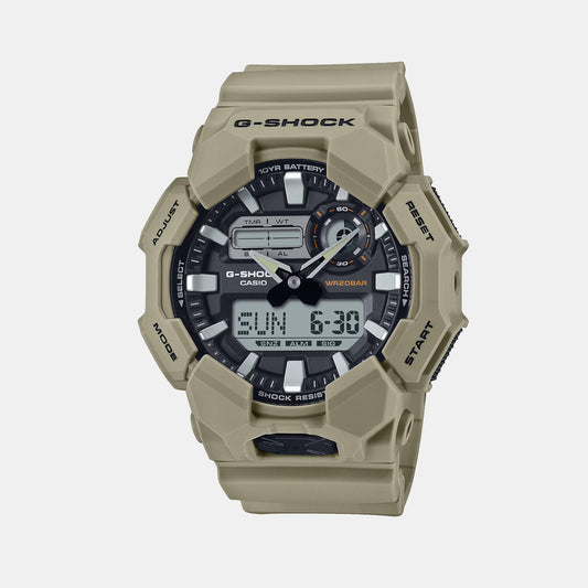 G-Shock Men Quartz Black Dial Analog-Digital Resin Watch G1603