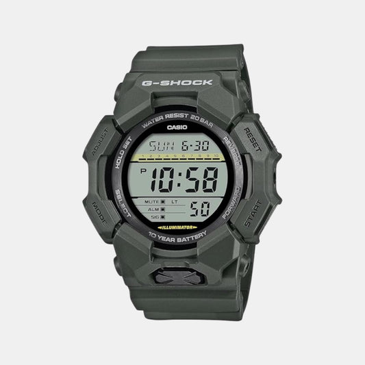 G-Shock Men Quartz Black Dial Digital Resin Watch G1605