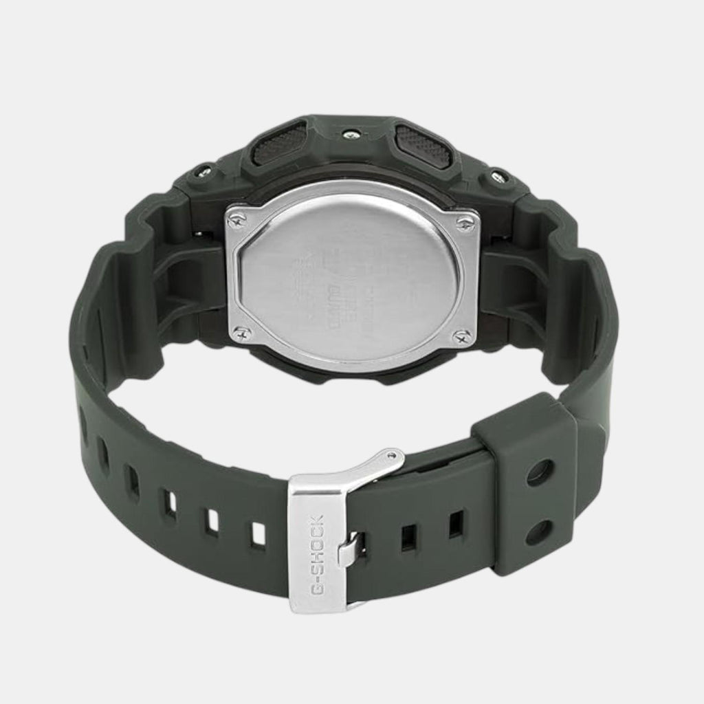 G-Shock Men Quartz Black Dial Digital Resin Watch G1605