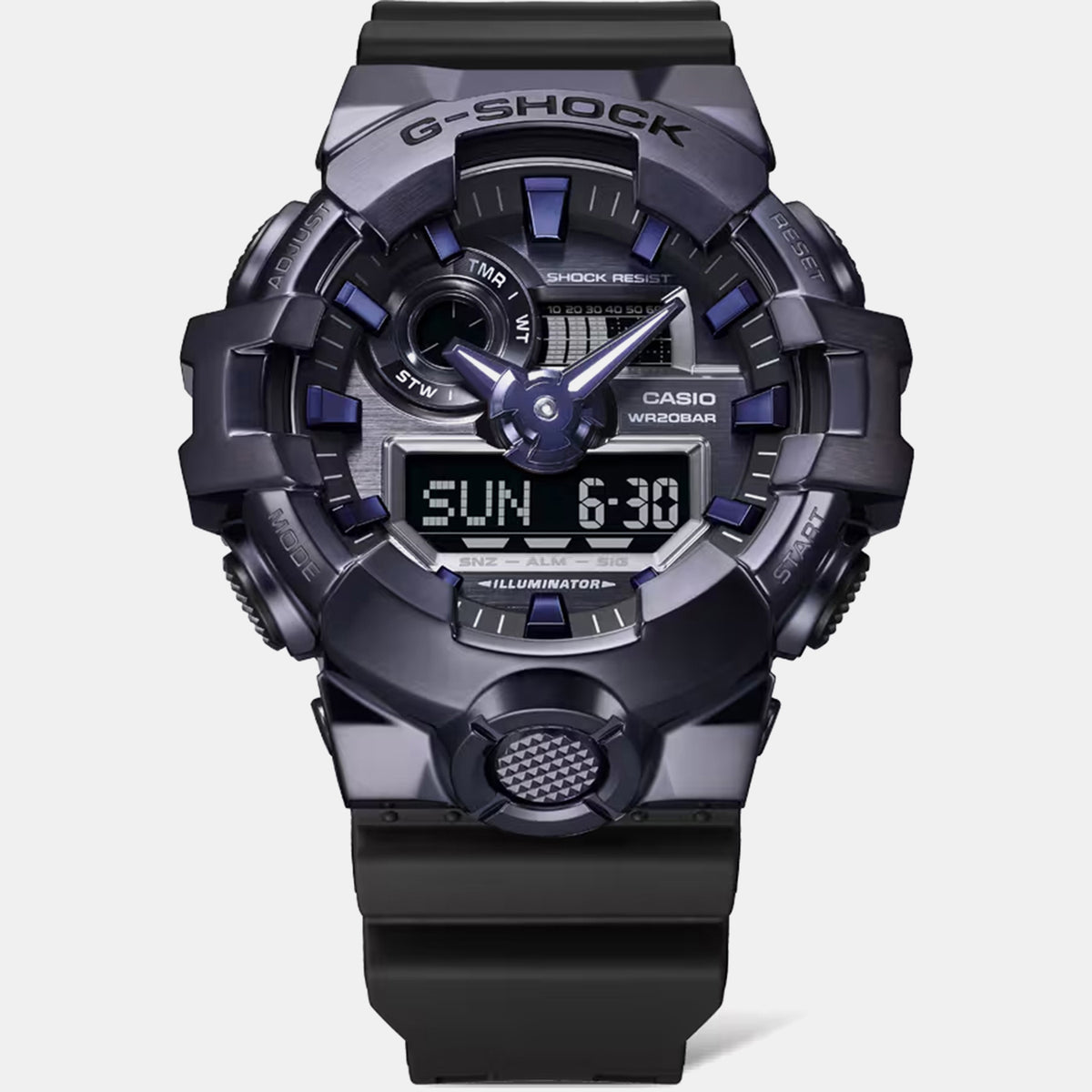 G-Shock Men Quartz Black Dial Analog-Digital Resin Watch G1609