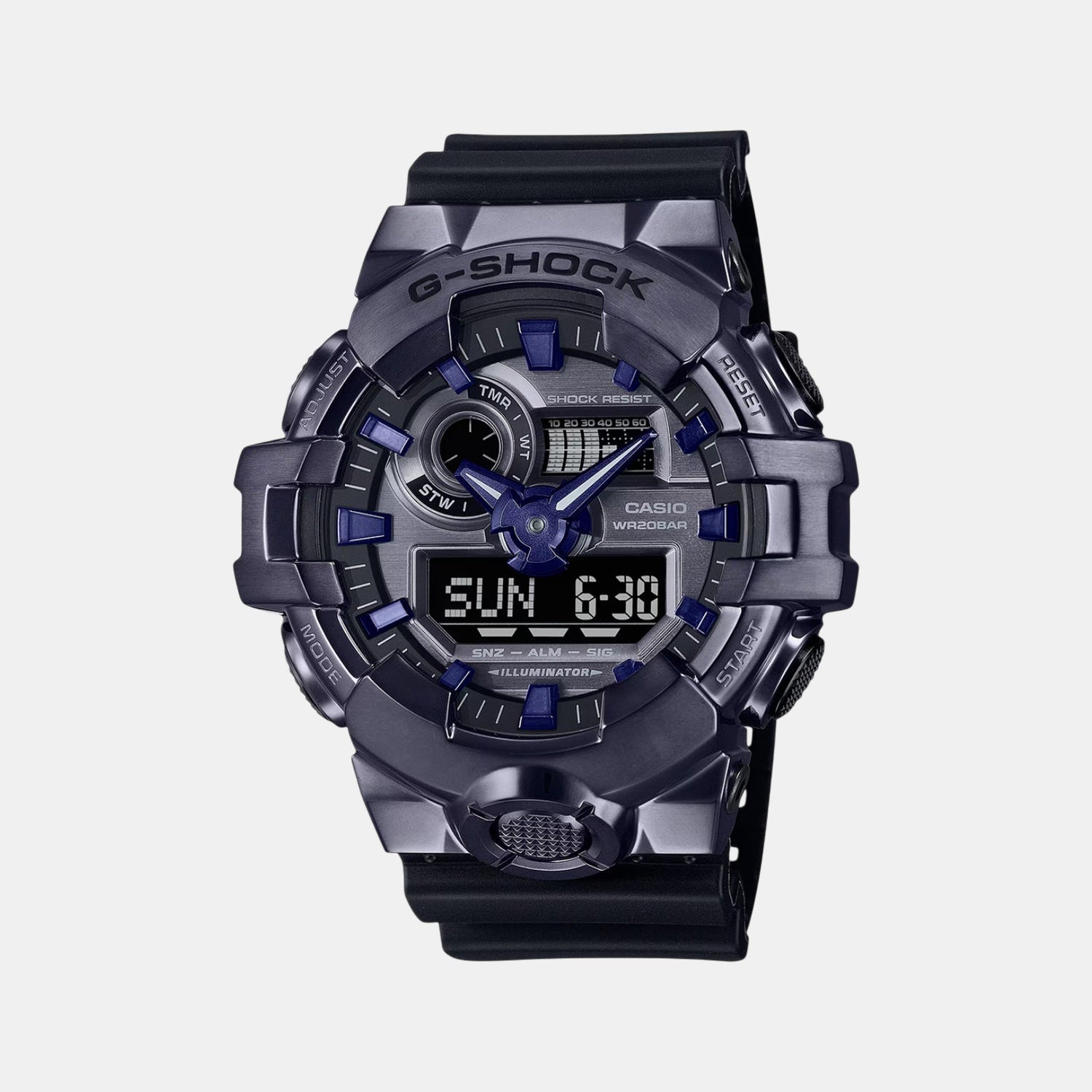G-Shock Men Quartz Black Dial Analog-Digital Resin Watch G1609