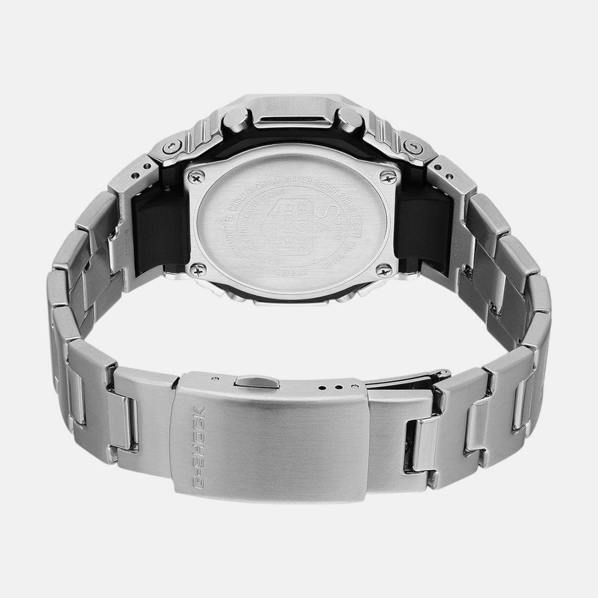 G-Shock Men Quartz Blue Dial Analog-Digital Stainless Steel Watch G1613