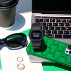 G-Shock Women Quartz Black Dial Digital Resin Watch G1616