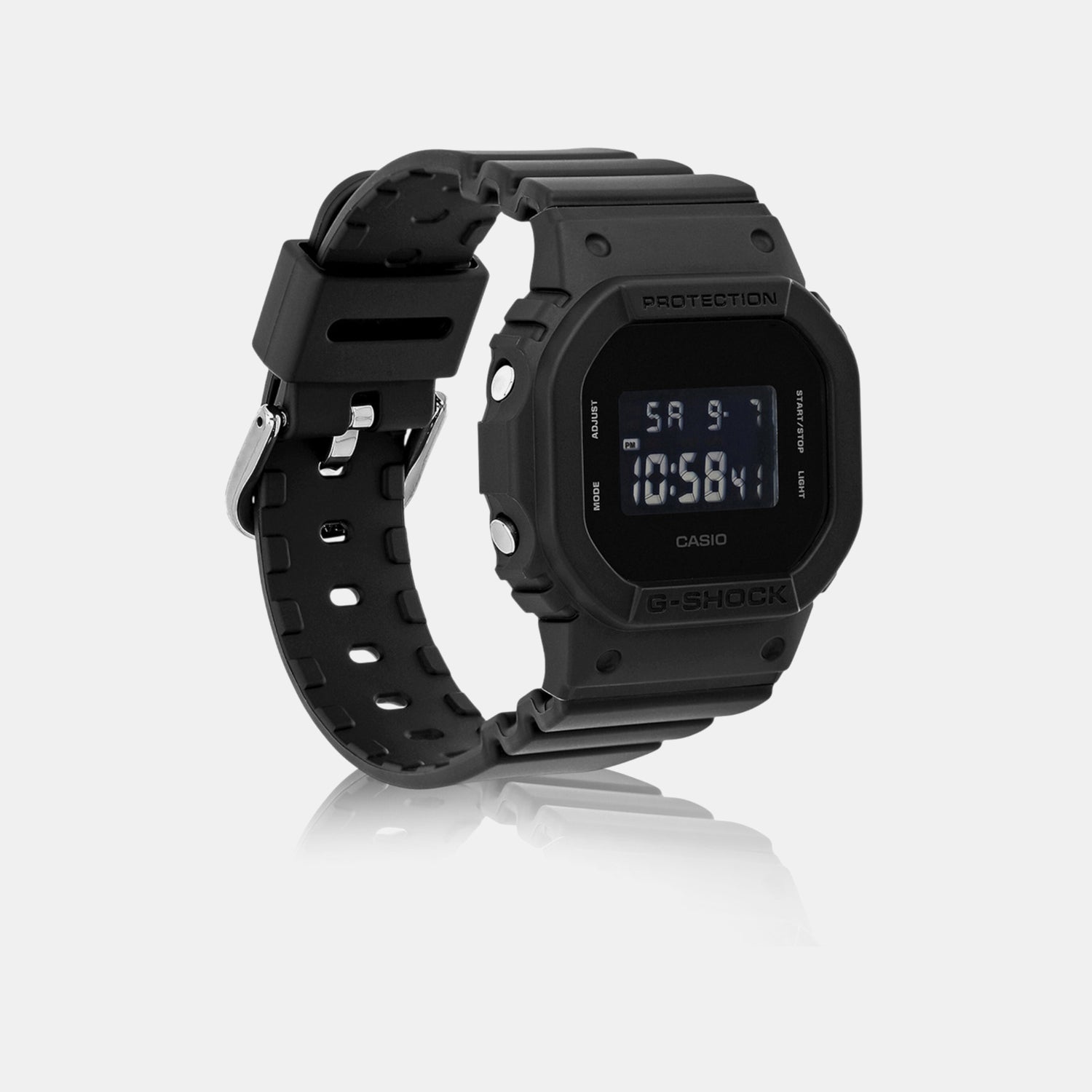 G-Shock Women Quartz Black Dial Digital Resin Watch G1616
