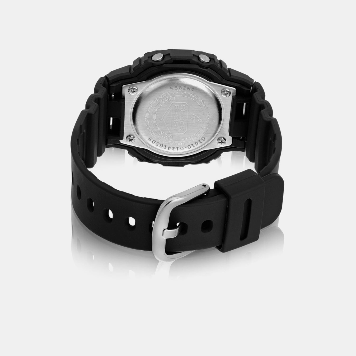 G-Shock Women Quartz Black Dial Digital Resin Watch G1616