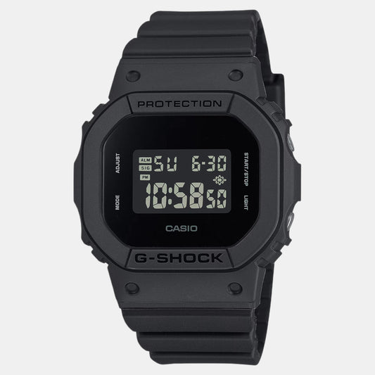 G-Shock Women Quartz Black Dial Digital Resin Watch G1616