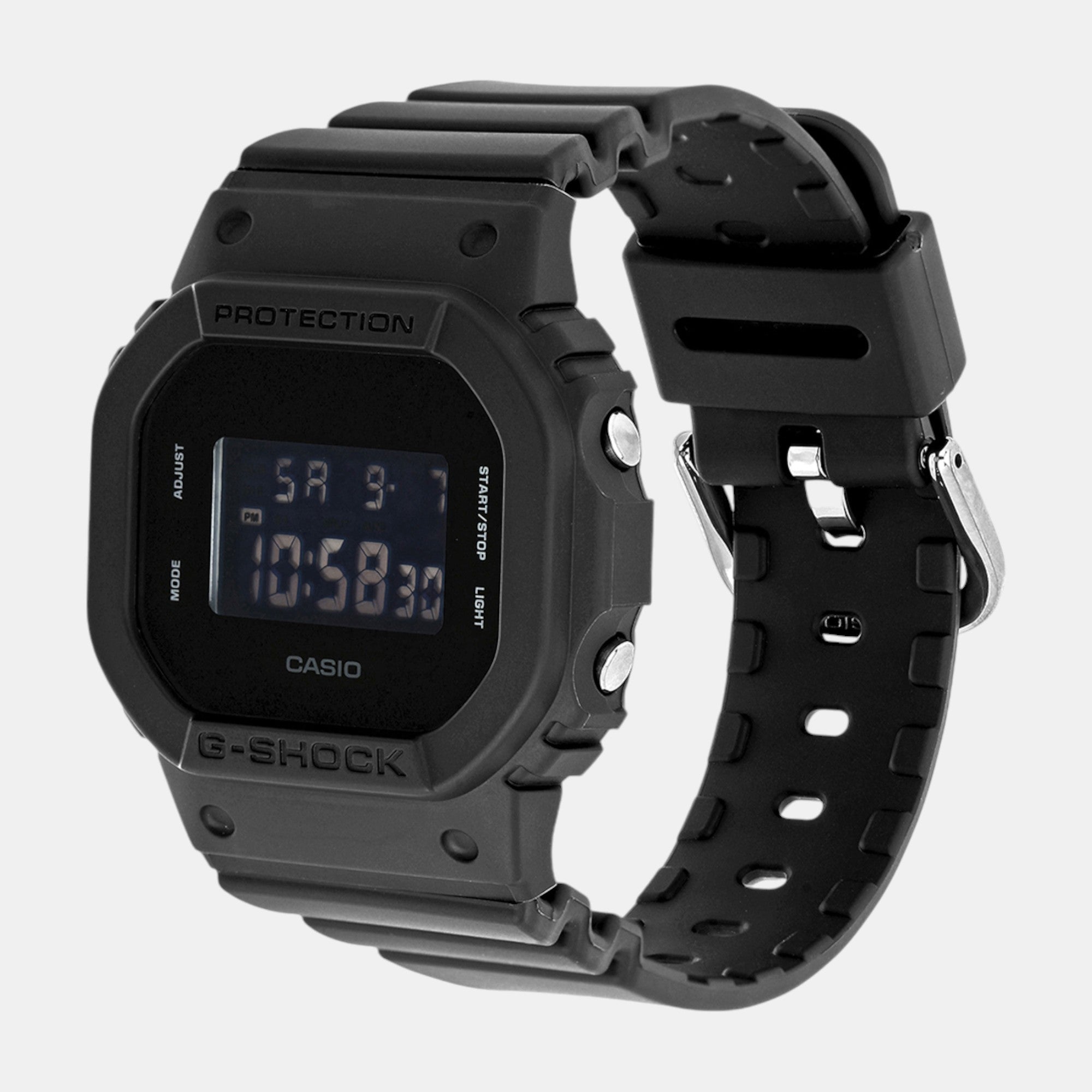 G-Shock Women Quartz Black Dial Digital Resin Watch G1616