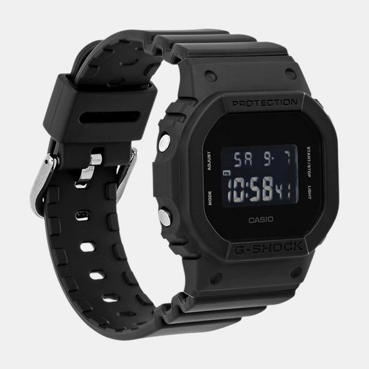 G-Shock Women Quartz Black Dial Digital Resin Watch G1616