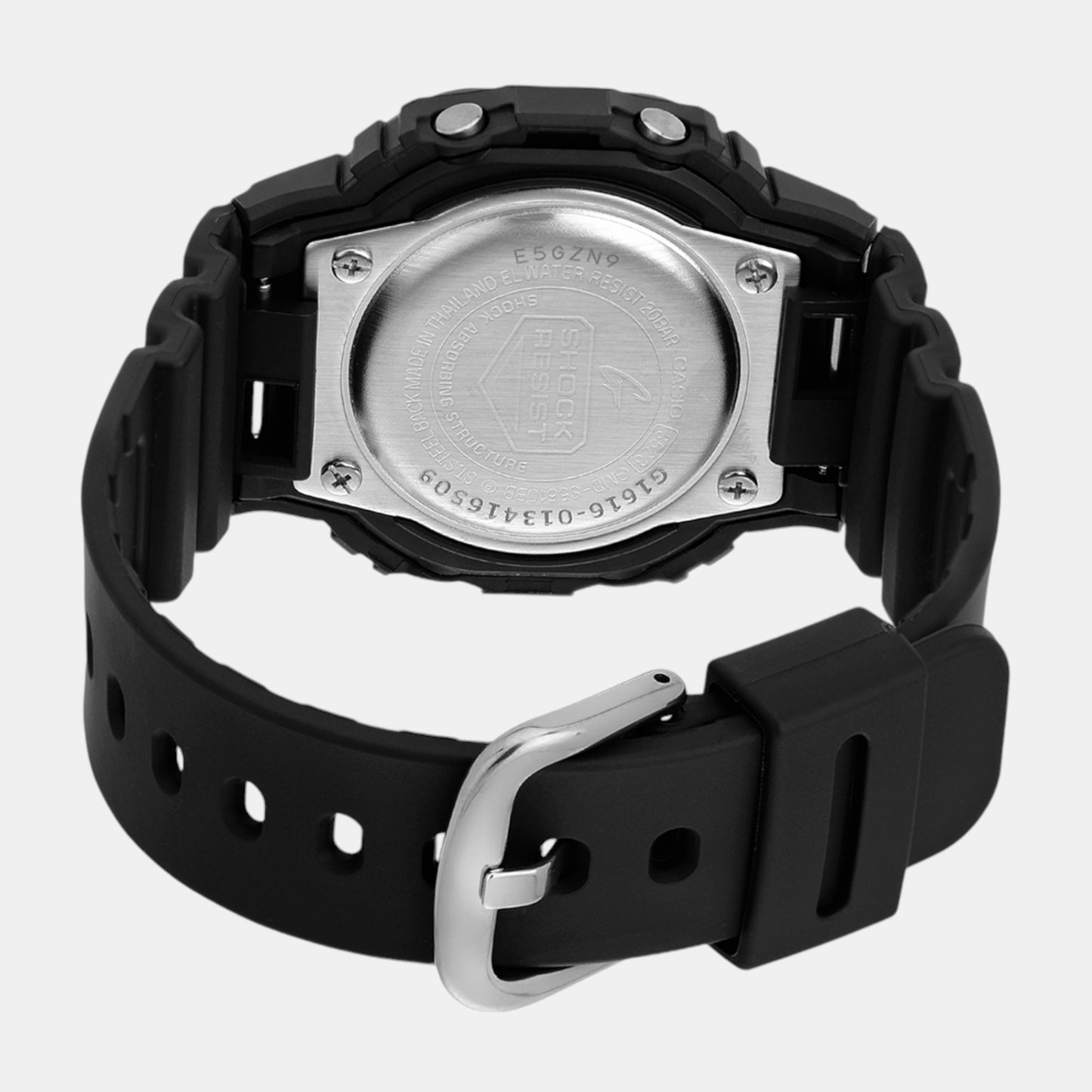 G-Shock Women Quartz Black Dial Digital Resin Watch G1616
