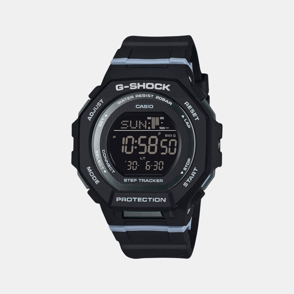 G-Shock Women Quartz Black Dial Digital Resin Watch G1617