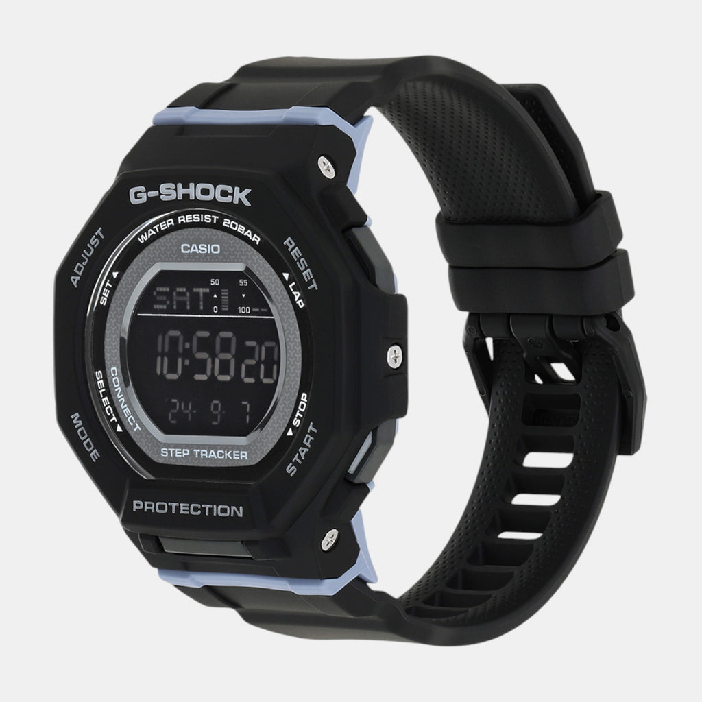 G-Shock Women Quartz Black Dial Digital Resin Watch G1617