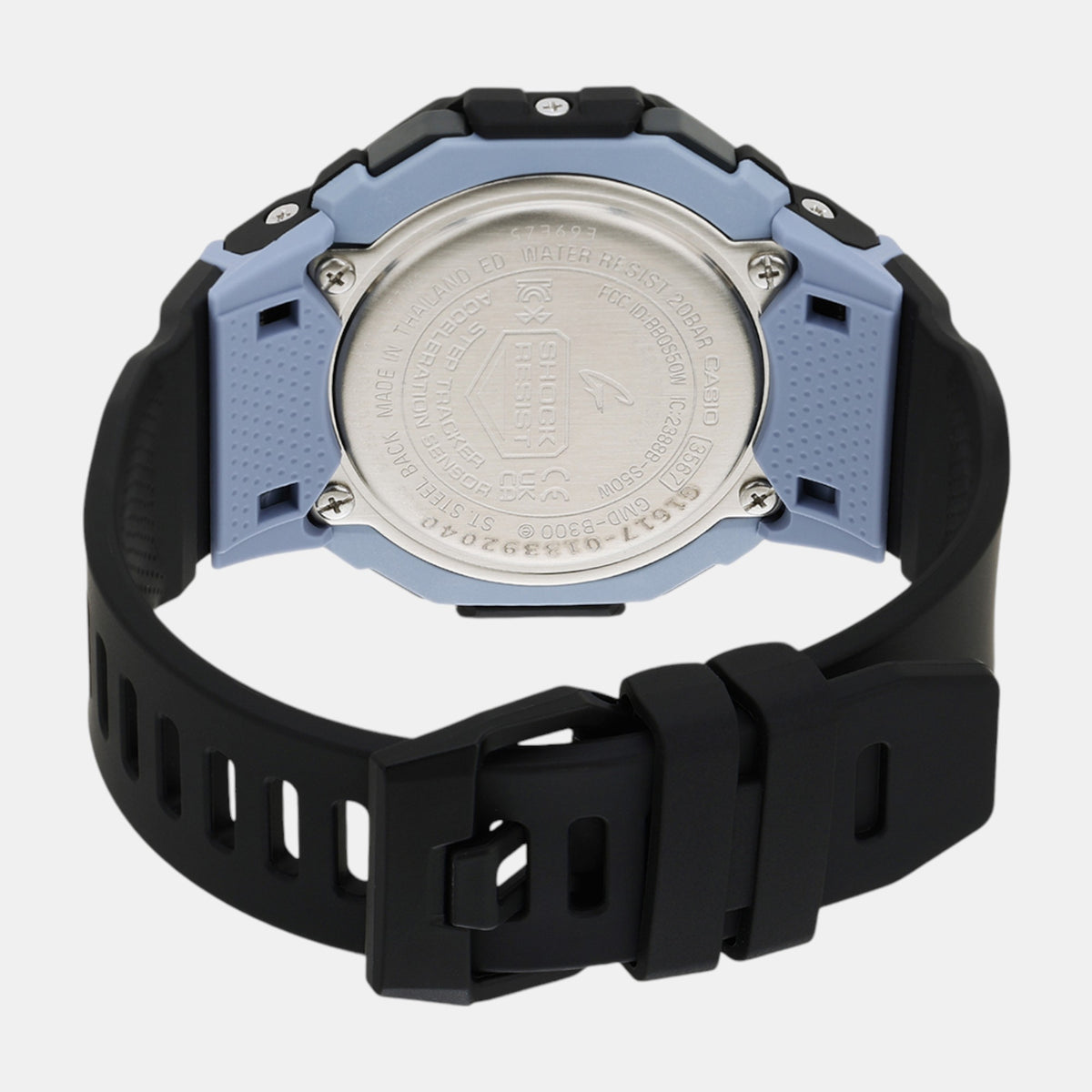 G-Shock Women Quartz Black Dial Digital Resin Watch G1617