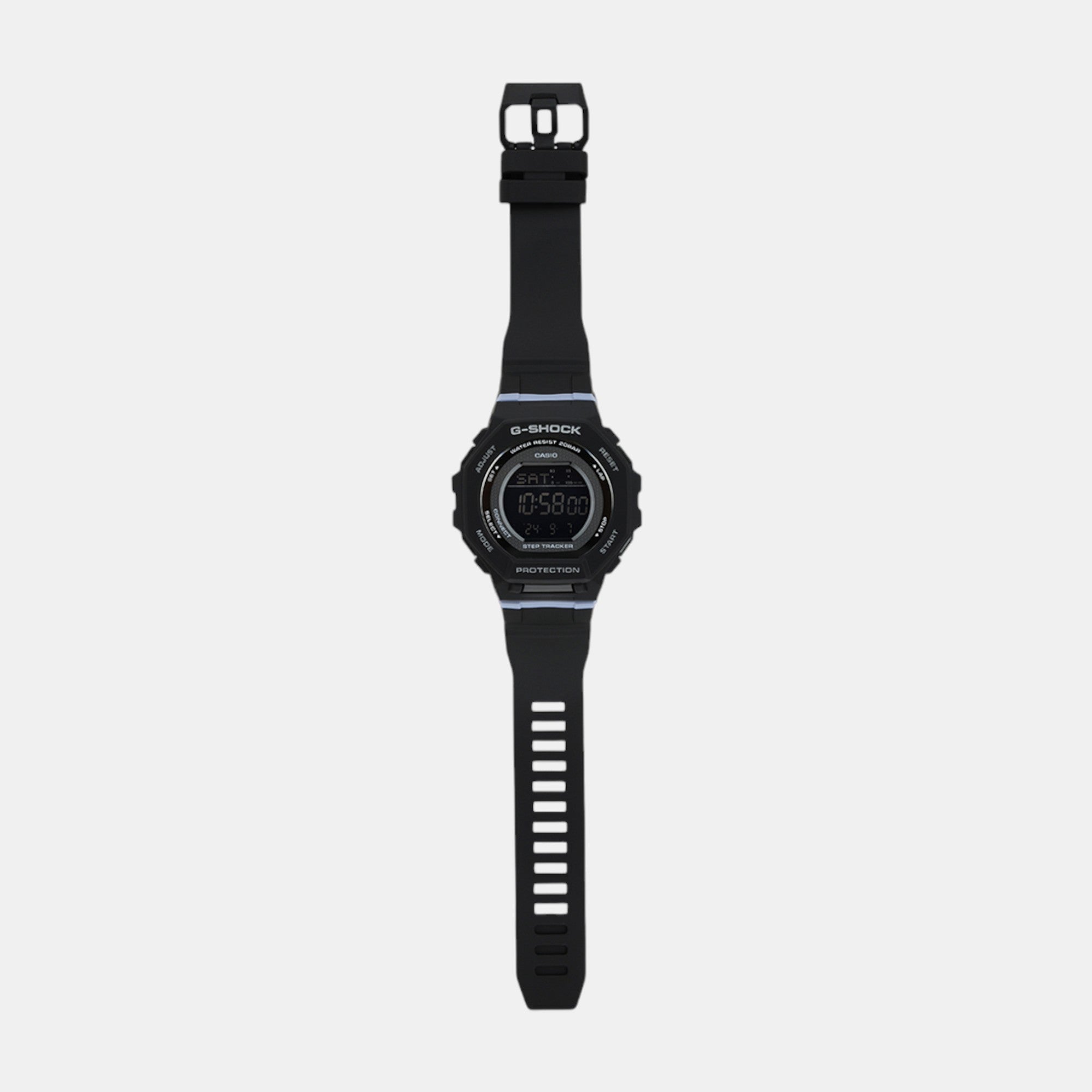 G-Shock Women Quartz Black Dial Digital Resin Watch G1617