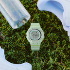 G-Shock Women Quartz Green Dial Digital Resin Watch G1618