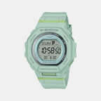 G-Shock Women Quartz Green Dial Digital Resin Watch G1618