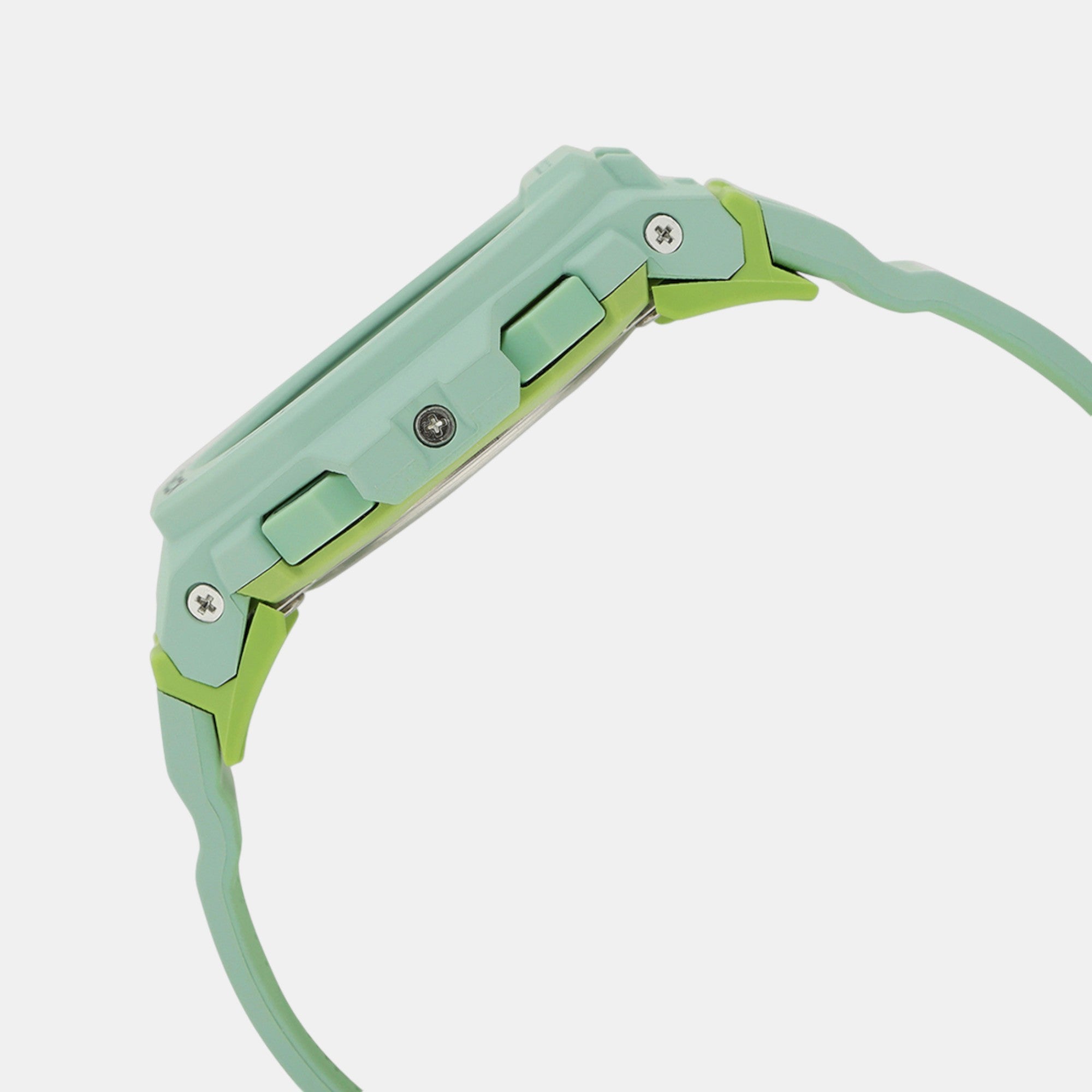 G-Shock Women Quartz Green Dial Digital Resin Watch G1618