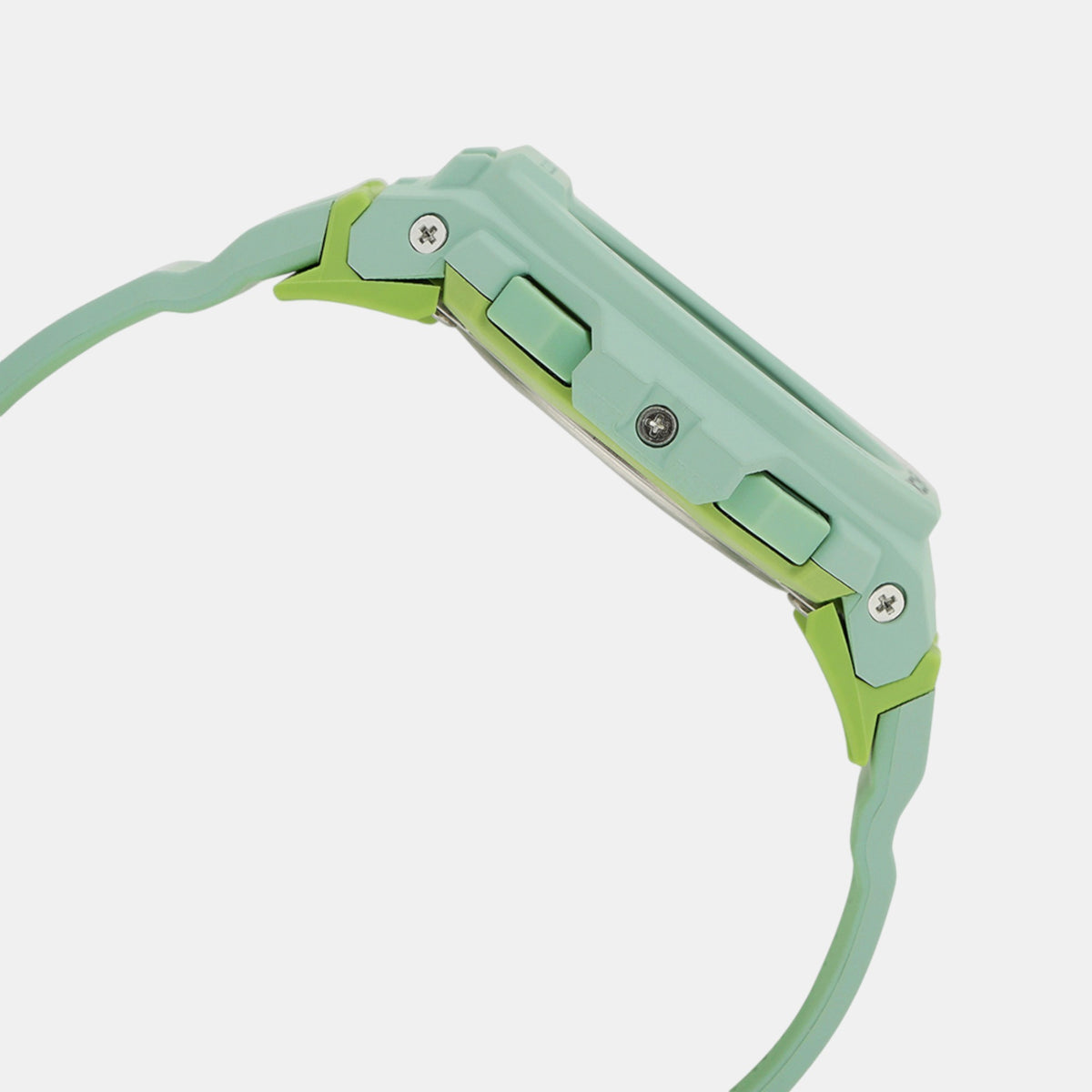 G-Shock Women Quartz Green Dial Digital Resin Watch G1618