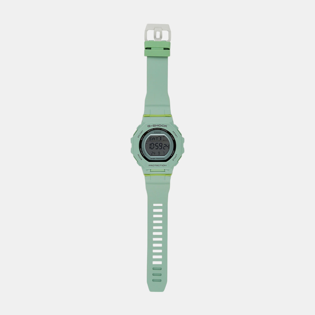 G-Shock Women Quartz Green Dial Digital Resin Watch G1618