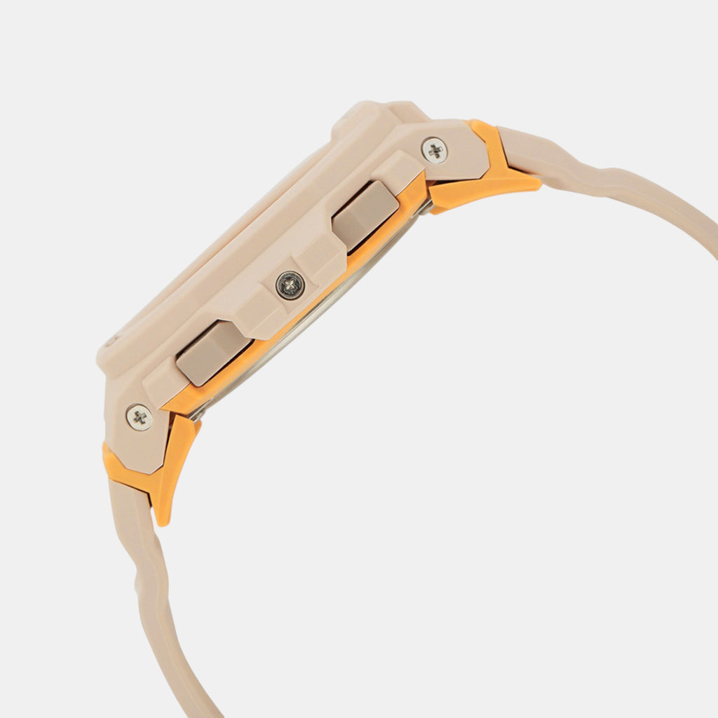 G-Shock Women Quartz Orange Dial Digital Resin Watch G1619